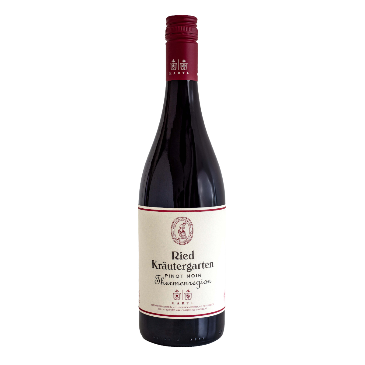 Pinot Noir Ried Kräutergarten Oberwaltersdorf 2022 | Weingut Hartl Heinrich